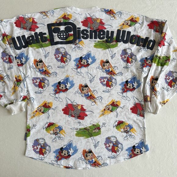Disney Parks Ink & Paint Walt Disney World Spirit Jersey Shirt Adult XS - Picture 2 of 8